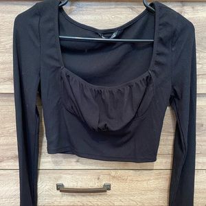 Shein black long sleeve